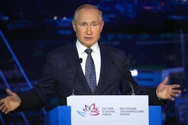 Tổng thống Nga Vladimir Putin. (Ảnh: AFP/TTXVN)