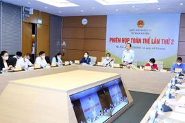 Phó Chủ tịch Thường trực Quốc hội Trần Thanh Mẫn phát biểu chỉ đạo. (Ảnh: Nguyễn Điệp/TTXVN)