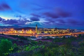 Khu Kinh tế Nghi Sơn (Thanh Hóa). (Ảnh: Trọng Đạt/TTXVN)