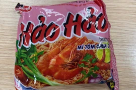 Sản phẩm mỳ Hảo Hảo. (Nguồn: Vietnam+)