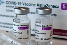 Vaccine ngừa COVID-19 của hãng dược AstraZeneca. (Ảnh: AFP/TTXVN)