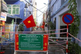 Các vùng xanh của thành phố Đà Nẵng trong thời gian giãn cách xã hội theo nguyên tắc “ai ở đâu thì ở đó” từ ngày 16/8 đến ngày 5/9. (Ảnh: Trần Lê Lâm/TTXVN)