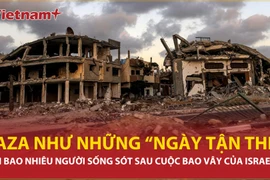 Gaza như “ngày tận thế”, bao nhiêu người sống sót trong cuộc bao vây của Israel?