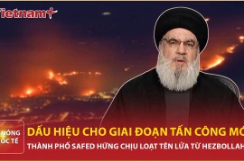 Hezbollah trút tên lửa biến 'thành phố an toàn' Israel đối mặt sự hủy diệt