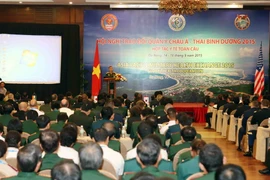 Quang cảnh Hội nghị trao đổi Quân y châu Á-Thái Bình Dương năm 2015. (Ảnh: TTXVN)