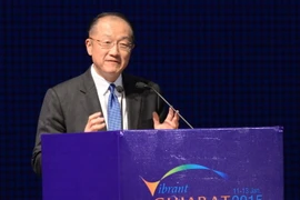 Chủ tịch Ngân hàng thế giới Jim Yong Kim. (Ảnh: AFP/TTXVN)