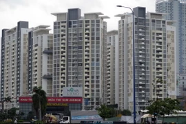 Một dự án căn hộ cao cấp tại quận 2, Thành phố Hồ Chí Minh. (Ảnh: TTXVN)