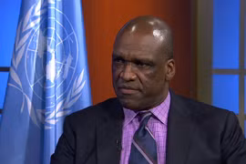 Cựu Chủ tịch Đại hội đồng Liên hợp quốc khóa 68, ông John Ashe. (Nguồn: youtube.com)