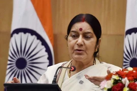 Ngoại trưởng Ấn Độ Sushma Swaraj có chuyến thăm ba ngày tới Thái Lan. (Nguồn: nrinews24x7.com)