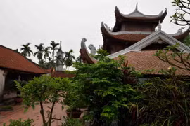 Một góc cảnh chùa Bút Tháp. (Ảnh: Thanh Hà/TTXVN)