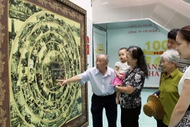 Triển lãm ảnh ''Ký ức Hà Nội xưa.'' (Nguồn: TTXVN)