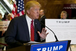 Ứng viên Tổng thống Donald Trump của đảng Cộng hòa. (Ảnh: AFP)