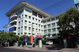 Bệnh viện Đà Nẵng thực hiện cách ly y tế toàn bệnh viện từ 13 giờ 26/7/2020 đến 13 giờ ngày 9/8/2020 và có thể gia hạn theo tình hình thực tế. (Ảnh: Trần Lê Lâm/TTXVN)