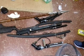 Tang vật của vụ án. (Ảnh: TTXVN)