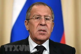 Ngoại trưởng Nga Sergei Lavrov. (Nguồn: AFP/TTXVN)