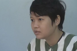 Bị can Phạm Thị Thiên Hà. (Ảnh: TTXVN)