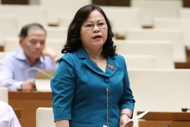 Bà Ngô Thị Minh. (Ảnh: Văn Điệp/TTXVN)