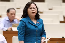 Bà Ngô Thị Minh. (Ảnh: Văn Điệp/TTXVN)