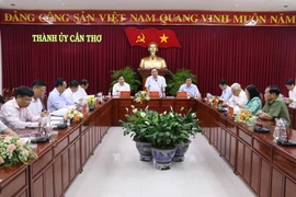 Quang cảnh cuộc họp. (Ảnh: Ngọc Thiện/TTXVN)