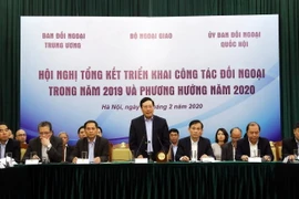 Phó Thủ tướng, Bộ trưởng Bộ Ngoại giao Phạm Bình Minh phát biểu. (Ảnh: Lâm Khánh/TTXVN)