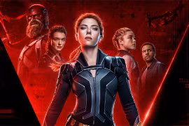 Poster phim 'Black Widow.' (Nguồn: Superherohype)