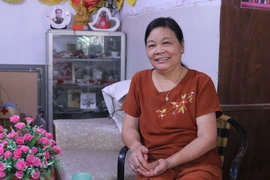 Bà Đoàn Thị Hoa. (Ảnh: Vietnam+)