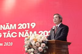 Ông Nguyễn Văn Bình, Ủy viên Bộ Chính trị, Bí thư Trung ương Đảng, Trưởng Ban Kinh tế Trung ương phát biểu chỉ đạo hội nghị. (Ảnh: Phương Hoa/TTXVN)