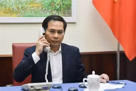 Thứ trưởng Thường trực Bộ Ngoại giao Bùi Thanh Sơn. (Ảnh: TTXVN)