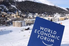 Diễn đàn Kinh tế Thế giới tại Davos bị hoãn vì COVID-19. (Nguồn: Medium)