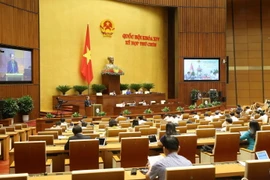 Quang cảnh phiên họp của Quốc hội. (Ảnh: Doãn Tấn/TTXVN)