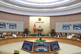 Thủ tướng Nguyễn Xuân Phúc phát biểu. (Ảnh: Thống Nhất/TTXVN)