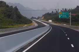 Tuyến đường cao tốc Bắc Giang-Lạng Sơn, đoạn tuyến Bắc Giang-Chi Lăng. (Nguồn: TTXVN)