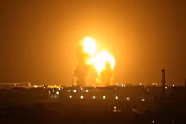 Một căn cứ quân sự của Mỹ tại Iraq trúng rocket phóng từ Iran. (Ảnh: IRNA/TTXVN)