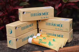 Sản phẩm kem bôi da Thuần Mộc bị đình chỉ lưu hành và thu hồi. 