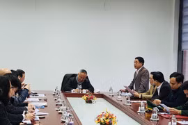Quang cảnh buổi làm việc. (Nguồn: Bộ Công Thương)