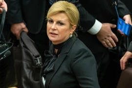 Đương kim Tổng thống Croatia Kolinda Grabar-Kitarovic. (Nguồn: Getty)