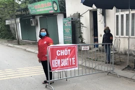 Một chốt kiểm tra y tế. (Ảnh minh họa. Nguồn: TTXVN)
