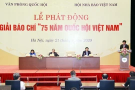 Quang cảnh lễ phát động. (Ảnh: Trọng Đức/TTXVN)
