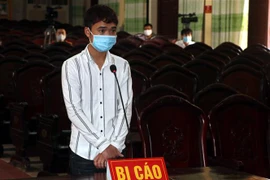 Bị cáo Đoàn Quốc Được. (Ảnh: Văn Đạt/TTXVN)