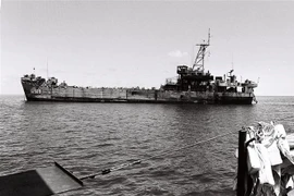 Tàu HQ-505. (Ảnh: Tư liệu/TTXVN)