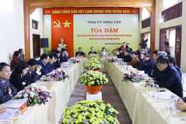 Toàn cảnh buổi tọa đàm. (Ảnh: Đinh Tuấn/TTXVN)