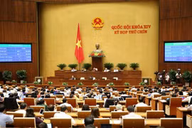 Quang cảnh phiên họp của Quốc hội. (Ảnh: TTXVN)