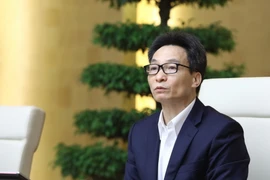 Phó Thủ tướng Vũ Đức Đam phát biểu chỉ đạo cuộc họp. (Ảnh: Văn Điệp/TTXVN)