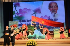 Tỉnh ủy Yên Bái tổ chức Hội thi 'Kể chuyện về Bác Hồ' theo chủ đề năm 2019 và những mô hình, điển hình tiên tiến học tập và làm theo tư tưởng, đạo đức, phong cách Hồ Chí Minh, giai đoạn 2016-2019, ngày 24/9/2019. (Ảnh: Đức Tưởng/TTXVN)