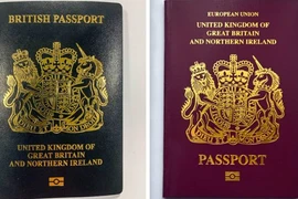 Anh sẽ đổi hộ chiếu từ màu đỏ tía sang màu xanh. (Nguồn: BBC)
