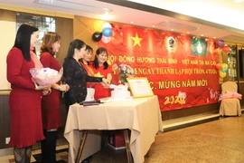 Hội đồng hương Thái Bình kỷ niệm 4 năm thành lập. (Ảnh: Xuân Tuấn-Hoài Nam/Vietnam+)