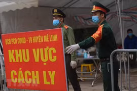 hôn Hạ Lôi sẽ thực hiện cách ly y tế đến ngày 6/5/2020. (Ảnh: Nguyễn Cúc/TTXVN)