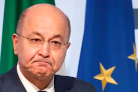 Tổng thống tạm quyền Iraq Barham Saleh. (Nguồn: Gulfnews)