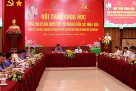 Toàn cảnh hội thảo. (Ảnh: Thái Hùng/TTXVN)