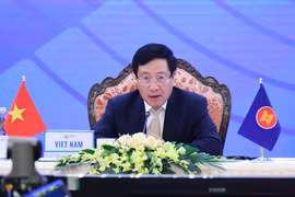 Phó Thủ tướng Chính phủ, Bộ trưởng Ngoại giao Phạm Bình Minh. (Nguồn: TTXVN)